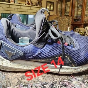 Under Armour Navy Athletic Shoes for Men